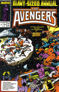 Cover for The Avengers Annual (Marvel, 1967 series) #16 [Direct]
