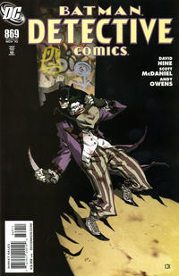 Cover for Detective Comics (DC, 1937 series) #869 [Direct Sales]