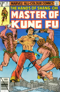 Cover Thumbnail for Master of Kung Fu (Marvel, 1974 series) #81 [British]