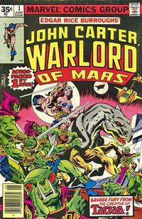 Cover Thumbnail for John Carter Warlord of Mars (Marvel, 1977 series) #1 [35¢]