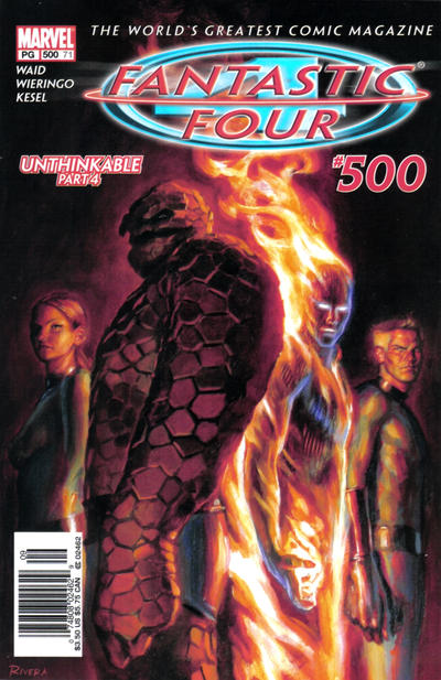 Cover for Fantastic Four (Marvel, 1998 series) #500 (71) [Newsstand]