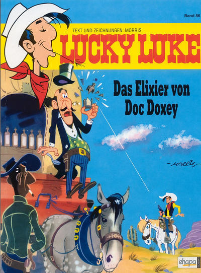 Cover for Lucky Luke (Egmont Ehapa, 1977 series) #86 - Das Elixier von Doc Doxey