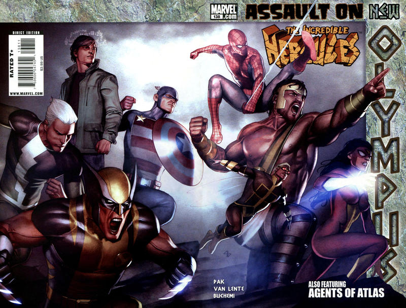 Cover for Incredible Hercules (Marvel, 2008 series) #138