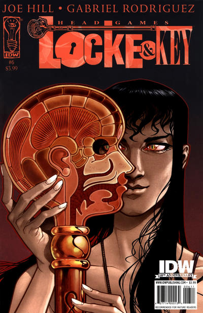 Cover for Locke & Key: Head Games (IDW, 2009 series) #6