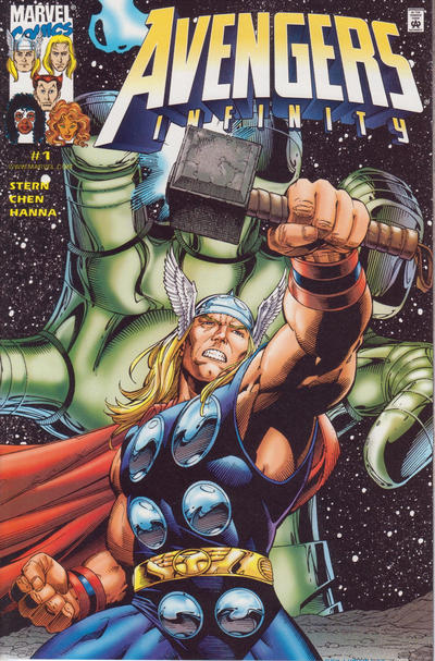Cover for Avengers Infinity (Marvel, 2000 series) #1 [Dynamic Forces Cover]