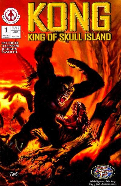 Cover for Kong: King of Skull Island (Markosia Publishing, 2007 series) #1 [Joe DeVito Cover]