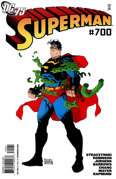 Cover for Superman (DC, 2006 series) #700 [75th Anniversary Cover]