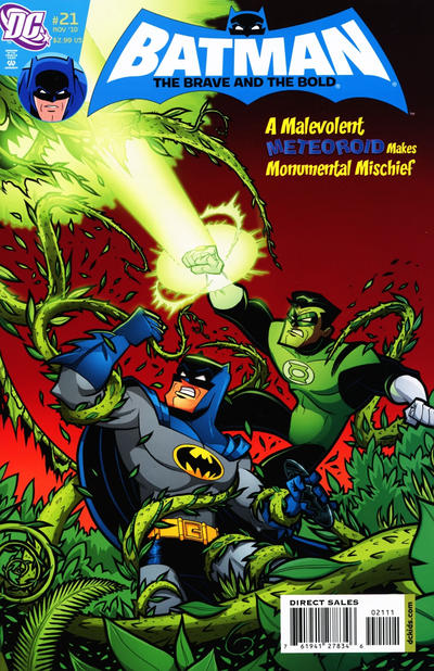 Cover for Batman: The Brave and the Bold (DC, 2009 series) #21