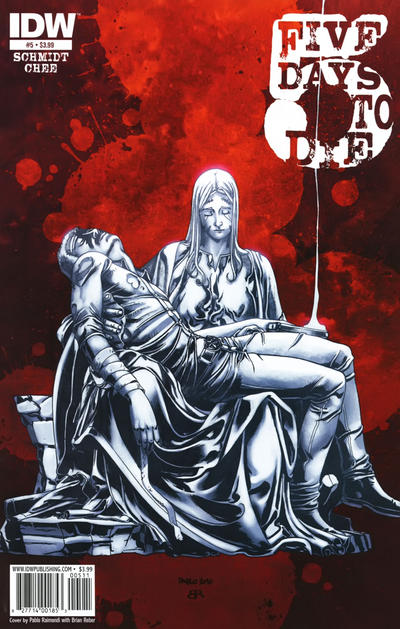 Cover for 5 Days to Die (IDW, 2010 series) #5 [Regular Cover]