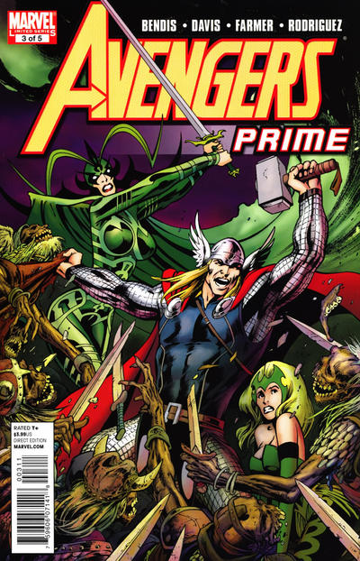 Cover for Avengers Prime (Marvel, 2010 series) #3 [Standard Cover]