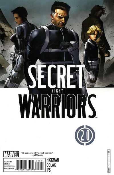 Cover for Secret Warriors (Marvel, 2009 series) #20