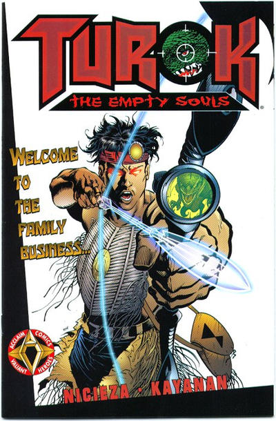 Cover for Turok: The Empty Souls (Acclaim / Valiant, 1997 series) #1 [[No Barcode]]