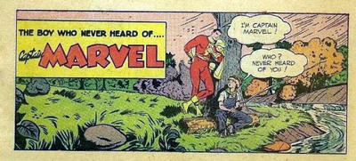 Cover for The Boy Who Never Heard of Captain Marvel (Fawcett, 1950 series) 