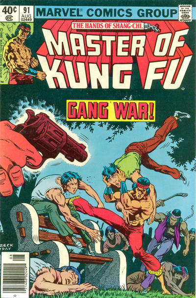 Cover for Master of Kung Fu (Marvel, 1974 series) #91 [Newsstand]