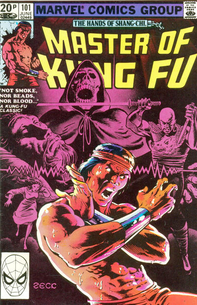 Cover for Master of Kung Fu (Marvel, 1974 series) #101 [British]