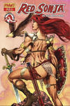 Cover Thumbnail for Red Sonja (2005 series) #28 [Ron Adrian Foil Cover]