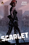 Cover for Scarlet (Marvel, 2010 series) #1 [2nd Printing Wraparound Variant by Alex Maleev]