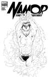 Cover Thumbnail for Namor: The First Mutant (2010 series) #1 [Black-and-White Variant Edition]