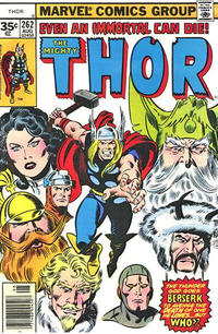 Cover for Thor (Marvel, 1966 series) #262 [35¢]