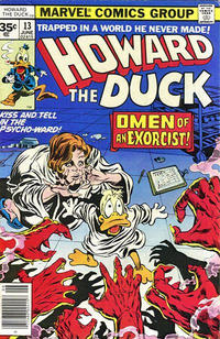 Cover Thumbnail for Howard the Duck (Marvel, 1976 series) #13 [35¢]