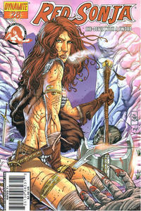 Cover for Red Sonja (Dynamite Entertainment, 2005 series) #28 [Joe Prado Cover]