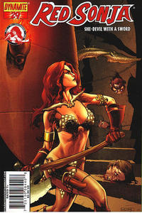 Cover Thumbnail for Red Sonja (Dynamite Entertainment, 2005 series) #29 [Mel Rubi Cover]