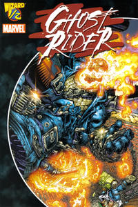 Cover Thumbnail for Ghost Rider (Marvel; Wizard, 2001 series) #1/2