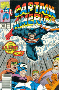 Cover Thumbnail for Captain America (Marvel, 1968 series) #386 [Newsstand]