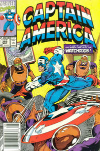 Cover for Captain America (Marvel, 1968 series) #385 [Newsstand]