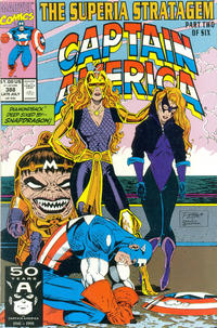 Cover for Captain America (Marvel, 1968 series) #388 [Direct]