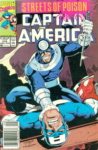 Cover for Captain America (Marvel, 1968 series) #374 [Newsstand]