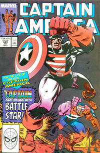 Cover for Captain America (Marvel, 1968 series) #349 [Direct]