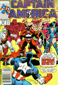 Cover for Captain America (Marvel, 1968 series) #353 [Newsstand]