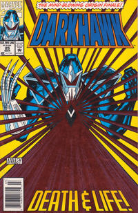 Cover Thumbnail for Darkhawk (Marvel, 1991 series) #25 [Newsstand]