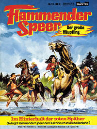 Cover Thumbnail for Flammender Speer (Bastei Verlag, 1979 series) #13
