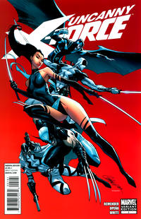 Cover for Uncanny X-Force (Marvel, 2010 series) #1 [Campbell Variant]