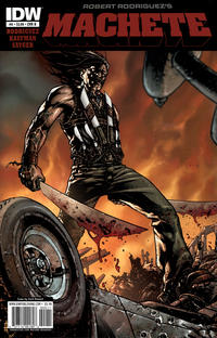 Cover Thumbnail for Machete (IDW, 2010 series) #0 [Cover B]