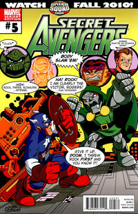 Cover Thumbnail for Secret Avengers (Marvel, 2010 series) #5 [Super Hero Squad Variant]