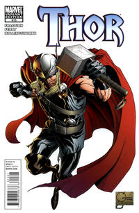 Cover for Thor (Marvel, 2007 series) #615 [Variant Edition - Joe Quesada]