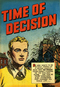Cover Thumbnail for Time of Decision (Harvey, 1950 series) 