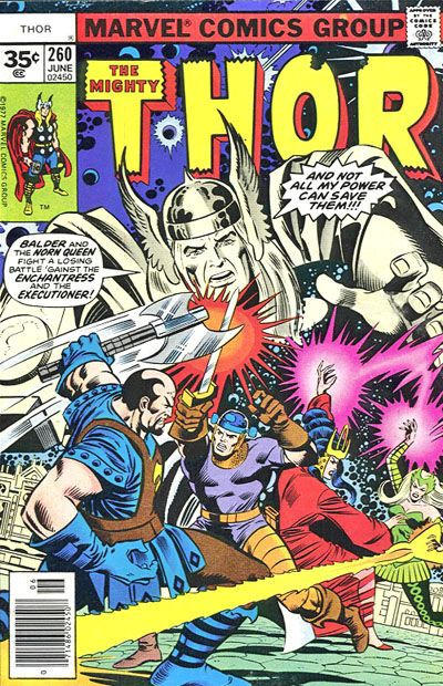 Cover for Thor (Marvel, 1966 series) #260 [35¢]