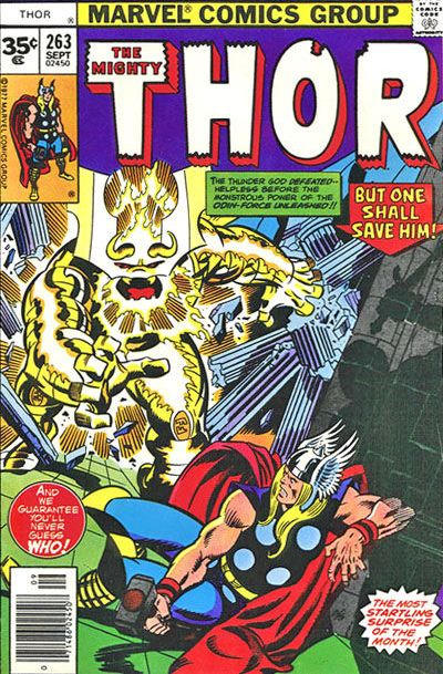 Cover for Thor (Marvel, 1966 series) #263 [35¢]