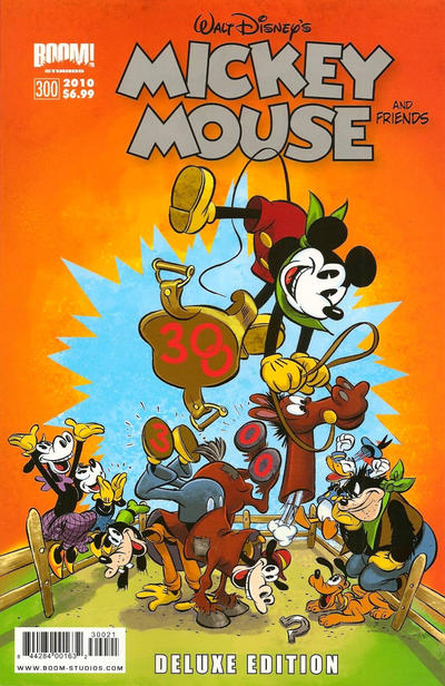 Cover for Mickey Mouse and Friends (Boom! Studios, 2009 series) #300 [Deluxe Edition]