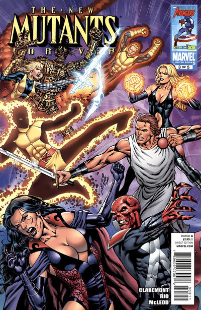 Cover for New Mutants Forever (Marvel, 2010 series) #3
