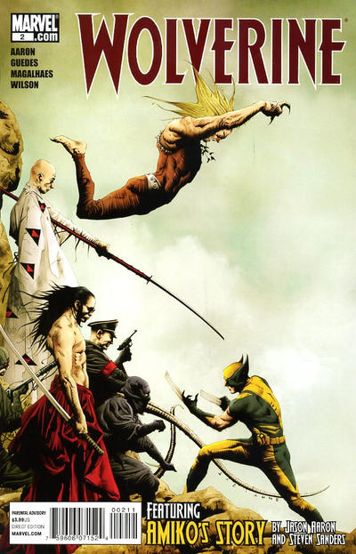 Cover for Wolverine (Marvel, 2010 series) #2 [Jae Lee Cover]