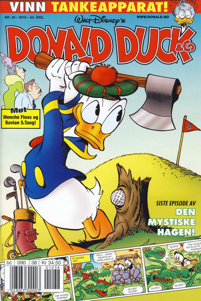 Cover for Donald Duck & Co (Hjemmet / Egmont, 1948 series) #38/2010