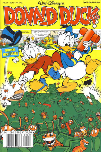 Cover for Donald Duck & Co (Hjemmet / Egmont, 1948 series) #39/2010