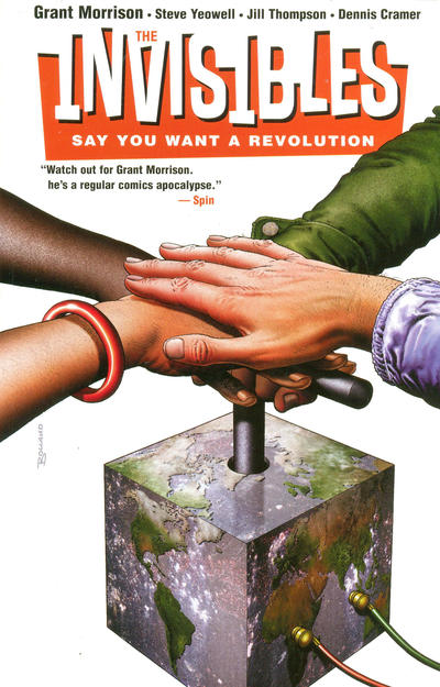 Cover for The Invisibles (DC, 1996 series) #1 - Say You Want a Revolution [Sixth Printing]