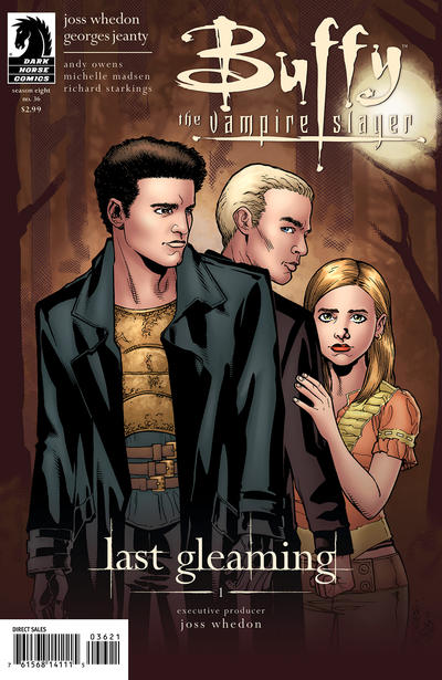 Cover for Buffy the Vampire Slayer Season Eight (Dark Horse, 2007 series) #36 [Alternate Cover - Georges Jeanty, Dexter Vines, & Michelle Madsen]