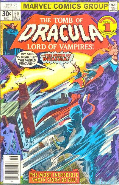 Cover for Tomb of Dracula (Marvel, 1972 series) #60 [30¢]